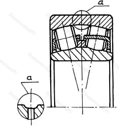 Модификация подшипника 6-53608 размер 40x90x33