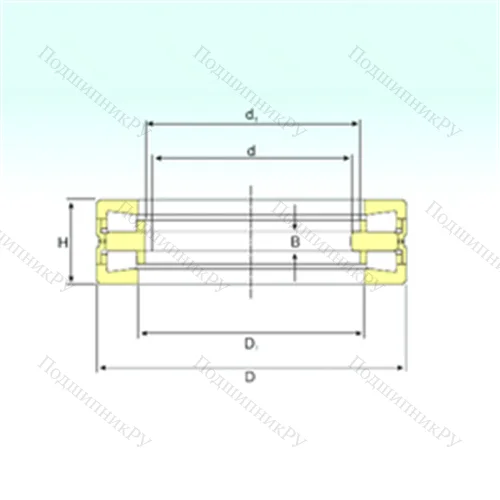 Подшипник роликовый упорный 350980 C от производителя  ISB