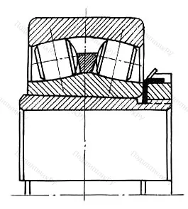 Подшипник  22264K+H 3164 (353560) 