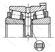 Модификация подшипника 12-697712Л размер 60x100/104,5x58