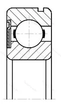 Подшипник 6003 ZN размер 17x35x10 от производителя  SKF