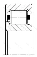 Модификация подшипника 42412Л2 размер 60x150x35 от производителя  ГПЗ-4