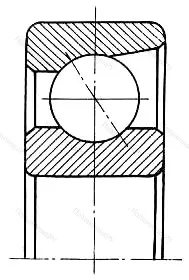 Подшипник  746101 размер 12x28x8