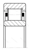 Модификация подшипника 2220 размер 100x180x34