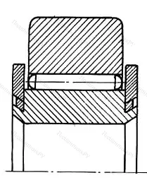 Модификация подшипника 914803Ю2С21 размер 17x47x19,5/15,95 от производителя  ГПЗ-3