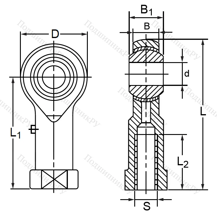 Шарнирная головка  PHS 10 L в Иванове