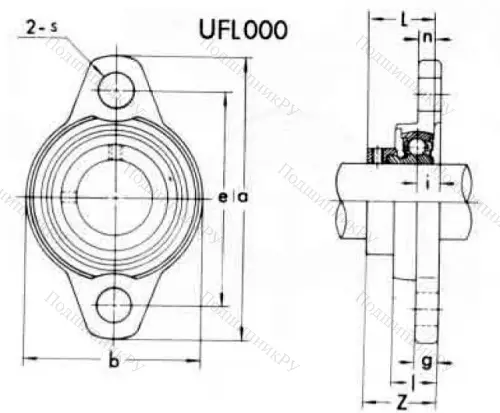 Подшипниковый узел UFL 006 (ASAHI) в Иванове