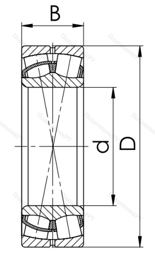 Сферический роликовый подшипник 53514 АН (22214 CW 33) в Иванове