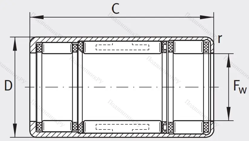 Подшипник обгонной муфты обгонная муфта