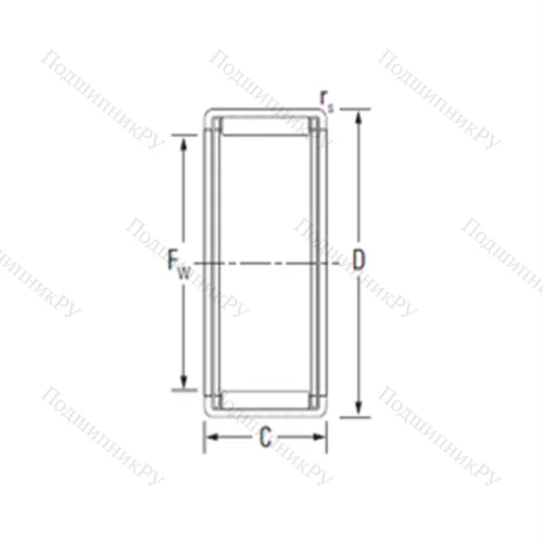 Подшипник игольчатый радиальный F-218820
