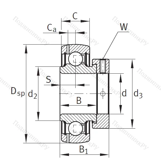 Корпусный подшипник GRAE 40 XL NPP B в Иванове