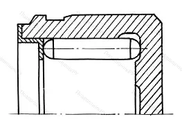 Модификация подшипника У-704902К3С17 размер 16,305x30x25