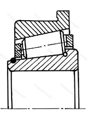 Подшипник  3067721 размер 105x175x56 от производителя  ГПЗ-1