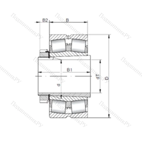 Подшипник роликовый радиальный самоцентрирующийся 22236 KCW 33+H 3136 от производителя  CX