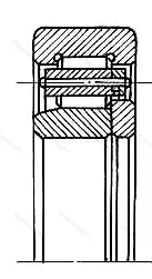 Модификация подшипника 38-232614КМ размер 70x150x51/51,7 от производителя  ГПЗ-3