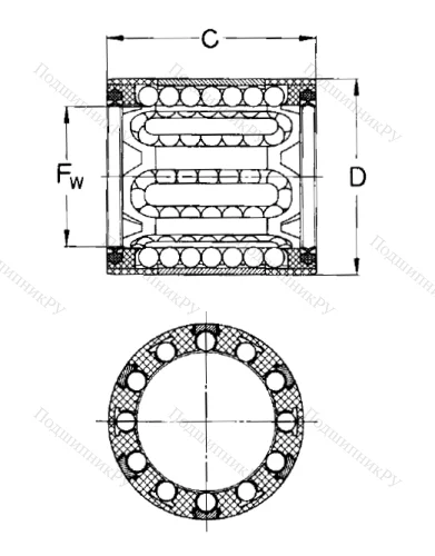 Подшипник LBBR 20-2LS в Иванове