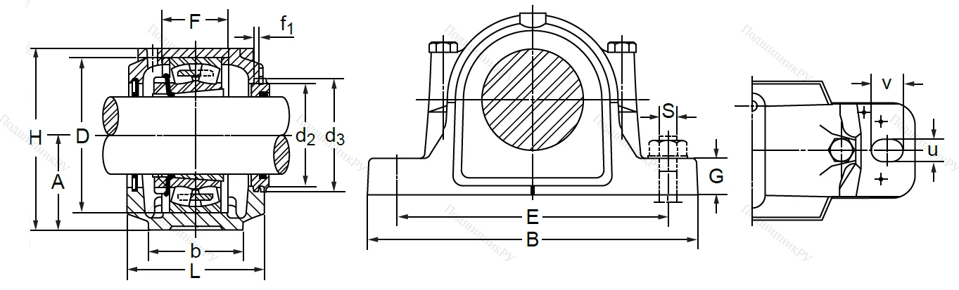 Подшипниковый корпус SNL 515 TG (SNK 515-612) в Иванове