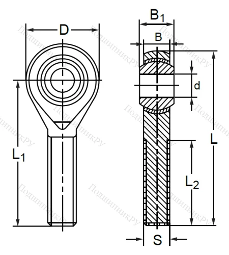 Шарнирная головка POS 22 L/LA в Иванове
