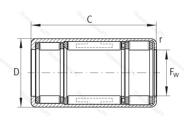 Подшипник обгонной муфты обгонная муфта
