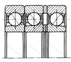 Подшипник 3O 7418BMCB размер 90x225x162 от производителя  SKF