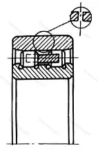 Подшипник NN 3012/UP размер 60x95x26