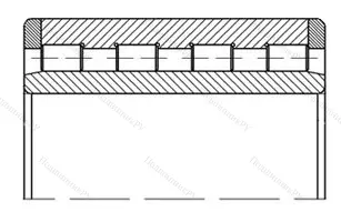 Подшипник  6452124 размер 120x180x109 от производителя  ГПЗ-14