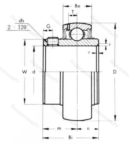 Подшипник MUC 207 FD (ASAHI) в Иванове