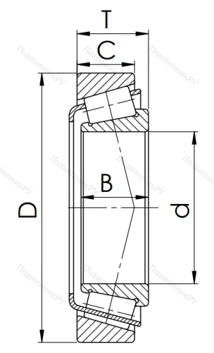 Конический роликовый подшипник 7515 (32215) 3LI4SMHYEW в Иванове