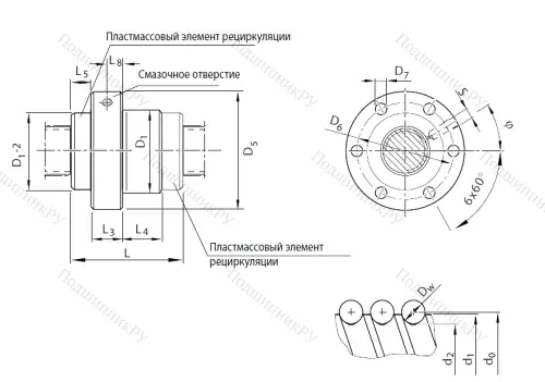Винтовой узел R 150231041 в Иванове