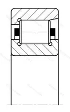 Подшипник  NF 23011 (12611) размер 55x120x43 от производителя  SKF
