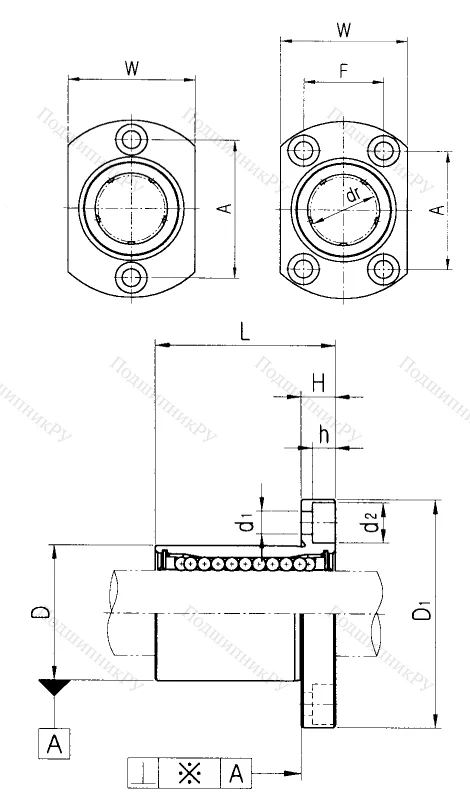 Подшипник LMH 16 UU в Иванове