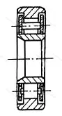Модификация подшипника 852903 размер 18x52x15 от производителя  ГПЗ-3