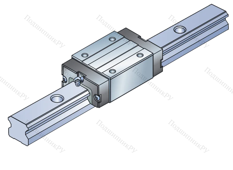 Профильная рельсовая направляющая LLTHS 30 U 2 T 1 1940 P 5 D 4 (M/P 011522)