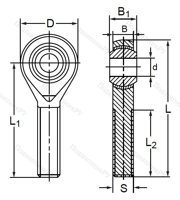 Шарнирная головка POS 8 L в Иванове