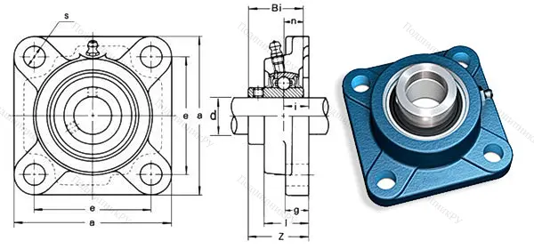 Подшипниковый узел UCF 215