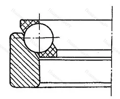 Модификация подшипника 996805Е1 размер 28x50x20,15