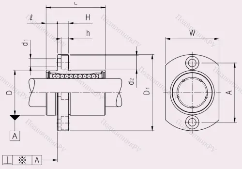 Подшипник LMH 12 UU в Иванове
