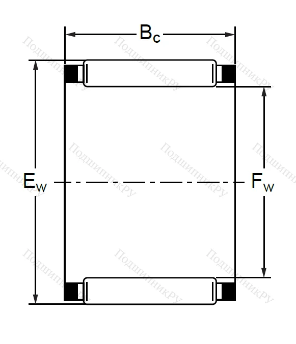 Подшипник K 25x28x19 в Иванове