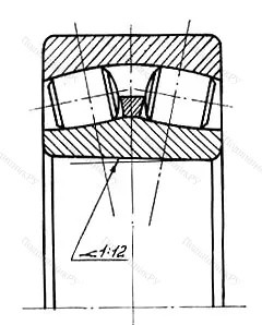 Подшипник  153608 (22308K) размер 40x90x33 от производителя  CRAFT Подшипник  153608 (22308K) размер 40x90x33 от производителя  CRAFT