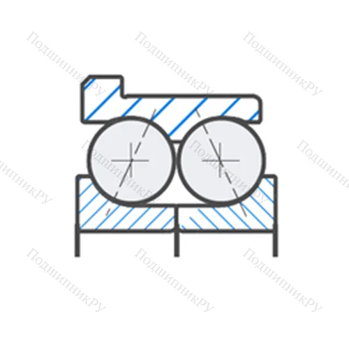 Подшипник шариковый радиально-упорный F-567523