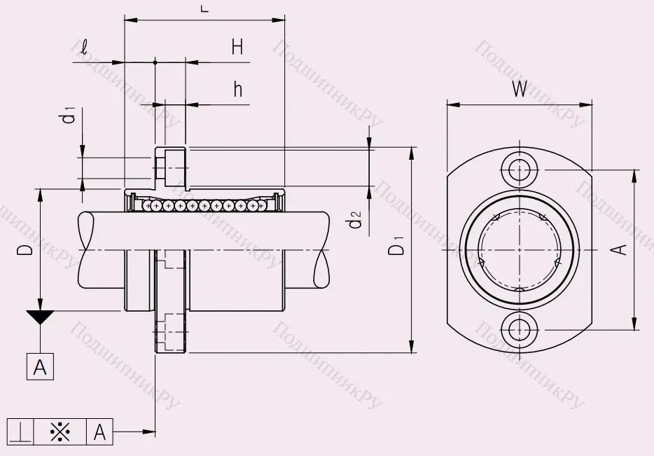 Подшипник LMH 10 UU в Иванове