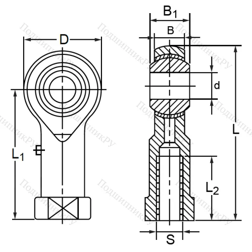 Шарнирная головка  PHS 8 L в Иванове