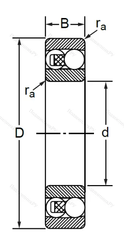Двухрядный шариковый подшипник 1609 (2309) в Иванове