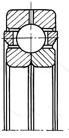 Подшипник  QJ 1026 (176126) размер 130x200x33