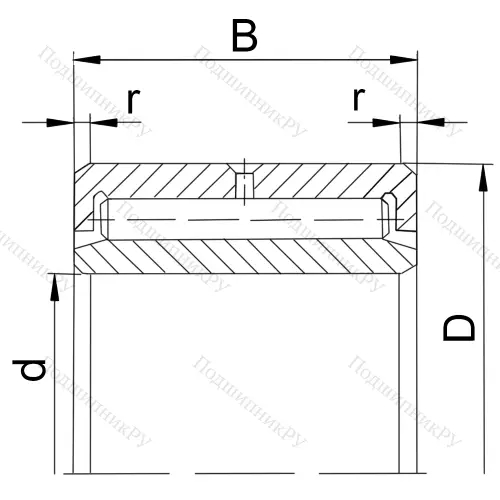 Подшипник 4074904 (NAV 4904) в Иванове