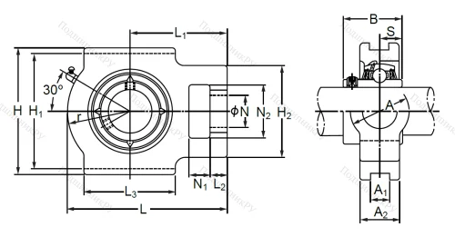 Подшипниковый узел MUCTPL 207 SB в Иванове