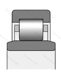 Модификация подшипника 6-2672934Р5У размер 170x230x33/36 от производителя  ГПЗ-4 Модификация подшипника 6-2672934Р5У размер 170x230x33/36 от производителя  ГПЗ-4