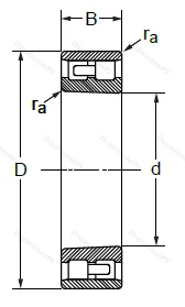 Двухрядный роликовый подшипник NN 3017 KMP 5 (3182117-5 Л ГОСТ) в Иванове
