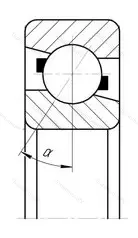 Подшипник 7322 C размер 110x240x50 от производителя  SKF