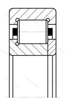 Подшипник  92444 (NUP 444) размер 220x540x115